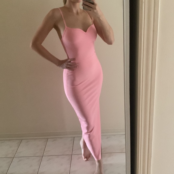 MAXI SWEETHEART BODYCON DRESS - Picture 6 of 7